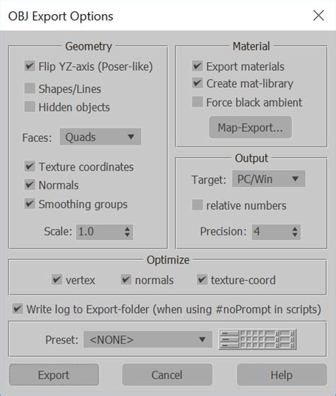 How to export an .STL model from 3ds Max for 3D .